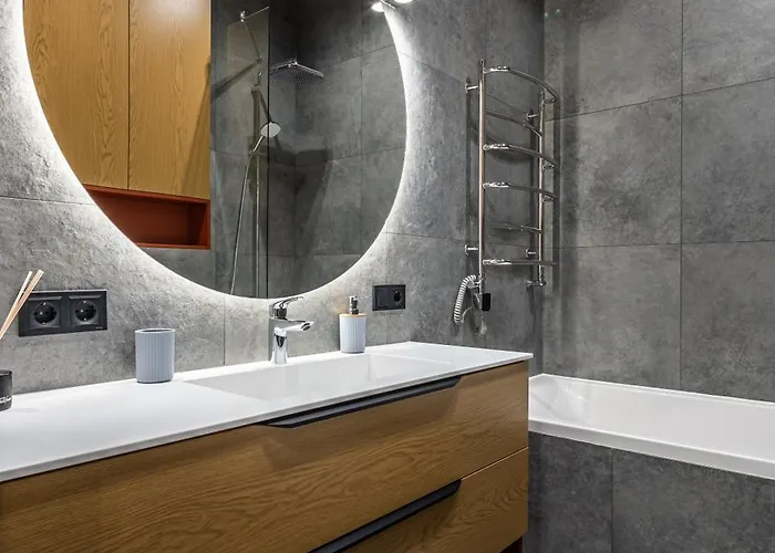 новобудова в бізнес класі з краєвидом 公寓式酒店