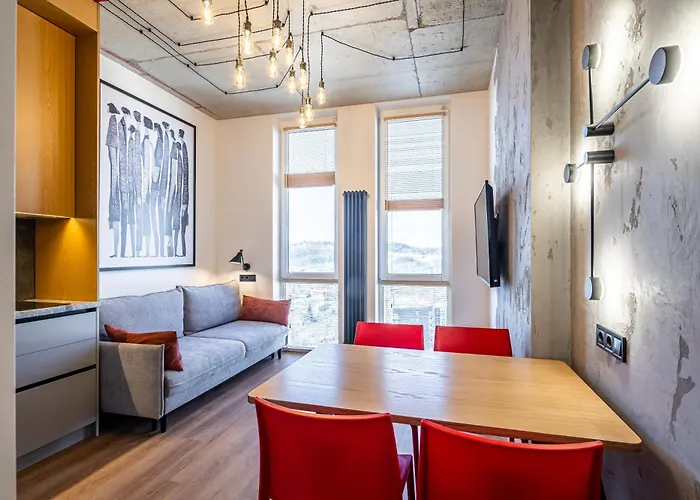 公寓式酒店 новобудова в бізнес класі з краєвидом